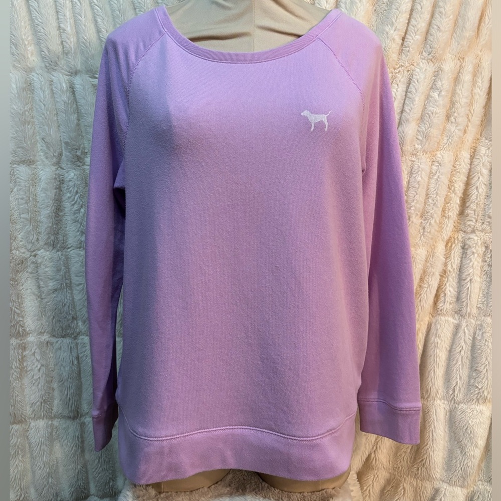 Victoria's Secret PINK Lavender Sweatshirt size small